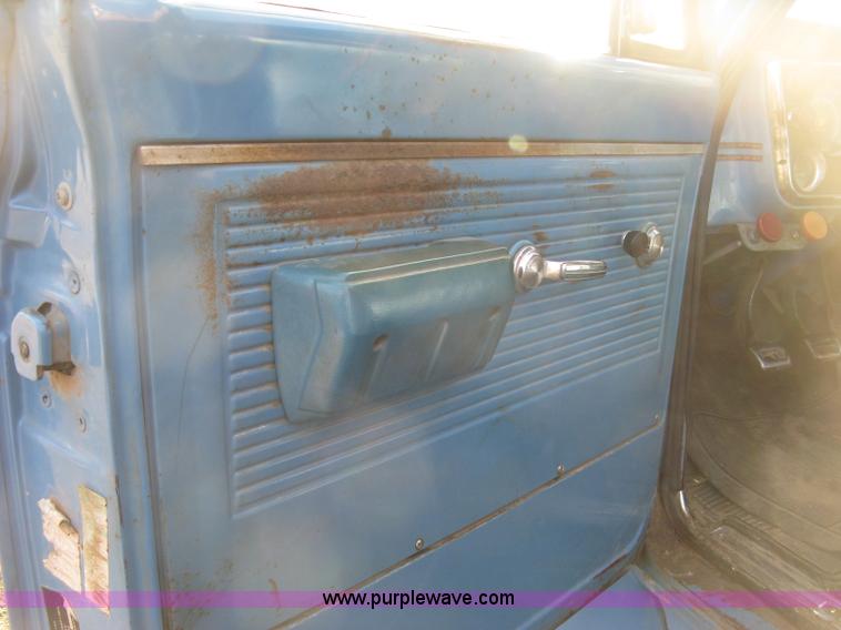 image for item H9371 1971 Chevrolet C50 stake bed dump truck