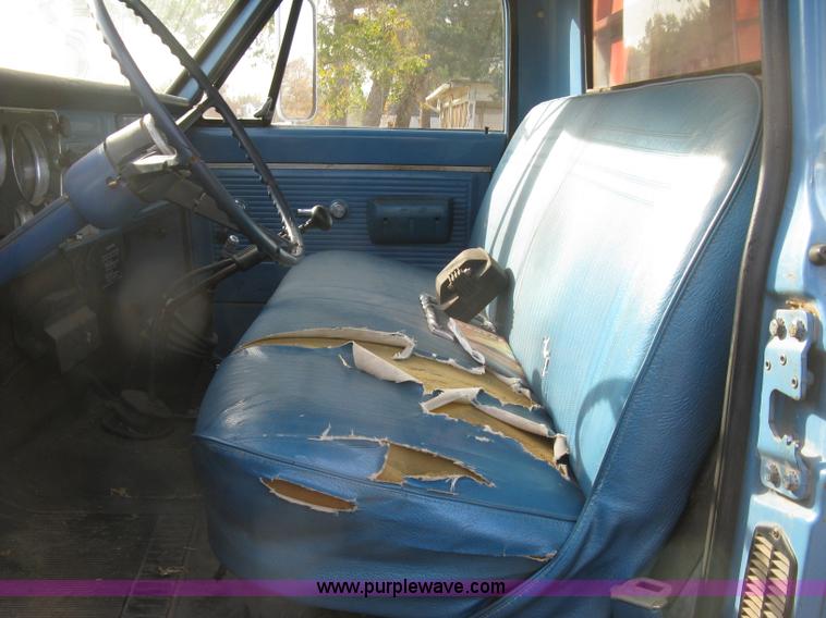 image for item H9371 1971 Chevrolet C50 stake bed dump truck
