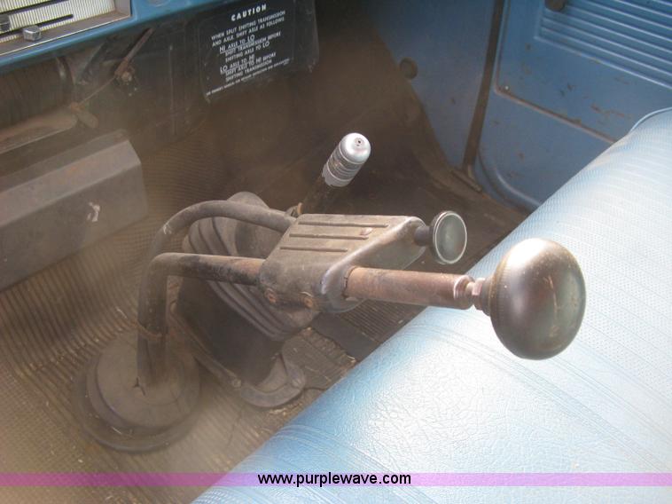 image for item H9371 1971 Chevrolet C50 stake bed dump truck