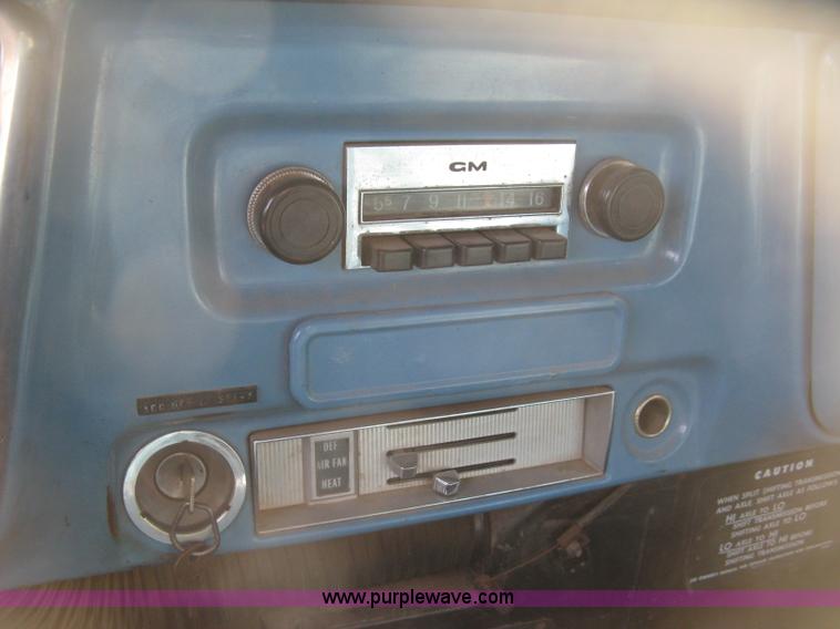 image for item H9371 1971 Chevrolet C50 stake bed dump truck