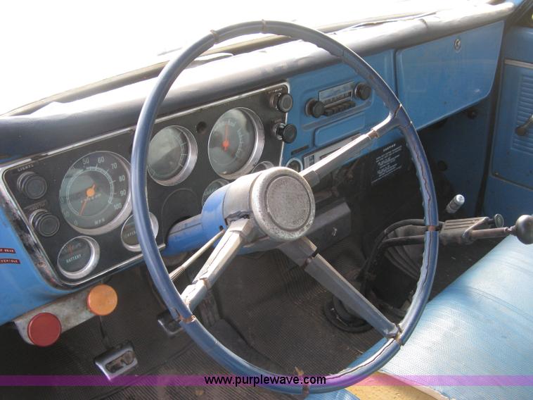 image for item H9371 1971 Chevrolet C50 stake bed dump truck