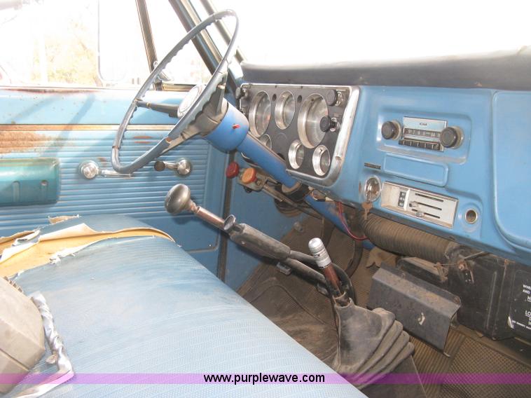 image for item H9371 1971 Chevrolet C50 stake bed dump truck