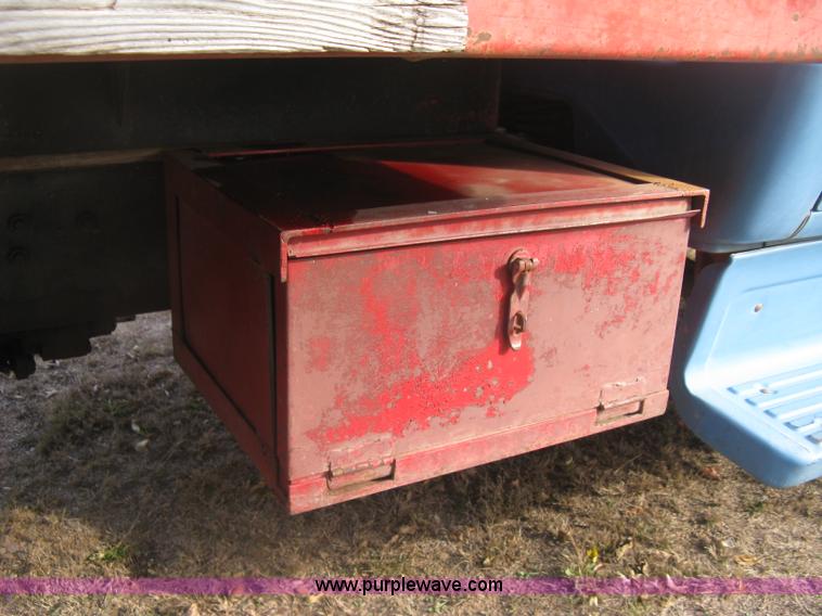 image for item H9371 1971 Chevrolet C50 stake bed dump truck