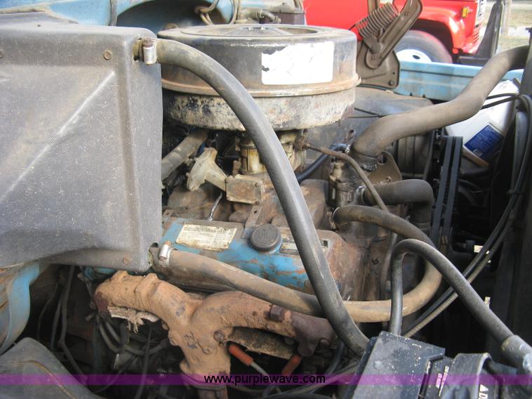 image for item H9371 1971 Chevrolet C50 stake bed dump truck