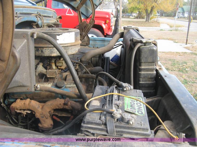 image for item H9371 1971 Chevrolet C50 stake bed dump truck