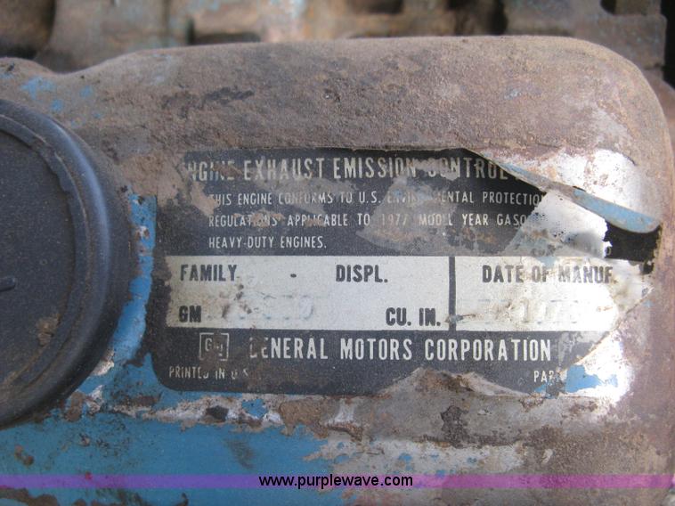 image for item H9371 1971 Chevrolet C50 stake bed dump truck