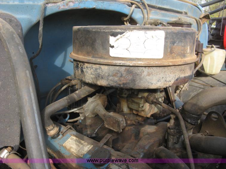 image for item H9371 1971 Chevrolet C50 stake bed dump truck