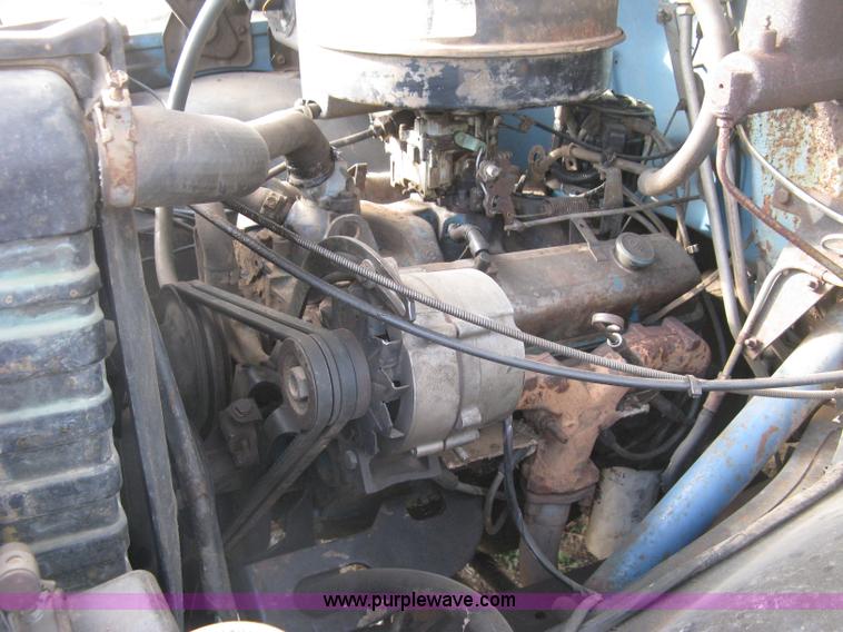 image for item H9371 1971 Chevrolet C50 stake bed dump truck