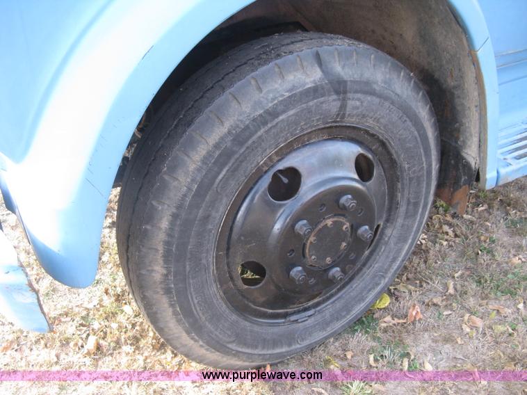 image for item H9371 1971 Chevrolet C50 stake bed dump truck