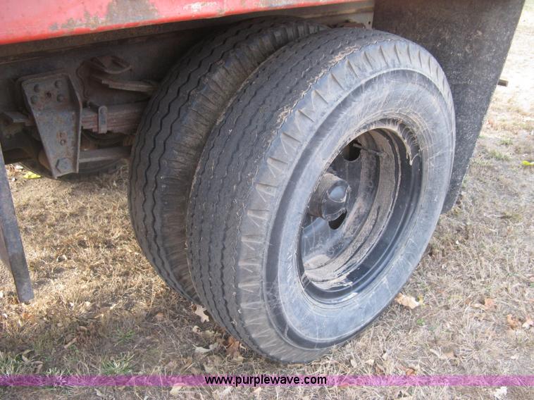 image for item H9371 1971 Chevrolet C50 stake bed dump truck