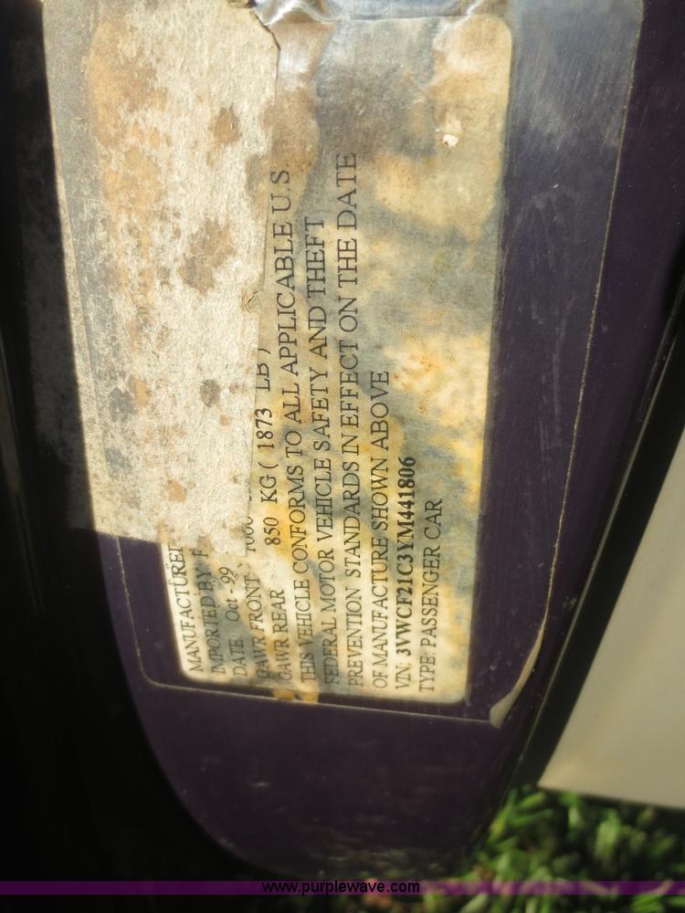 image for item I2172 2000 Volkswagen Beetle GLS TDI