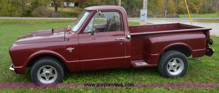 image for item I2953 1967 Chevrolet C10 pickup truck