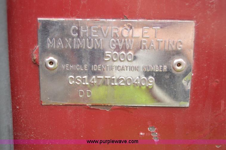 image for item I2953 1967 Chevrolet C10 pickup truck