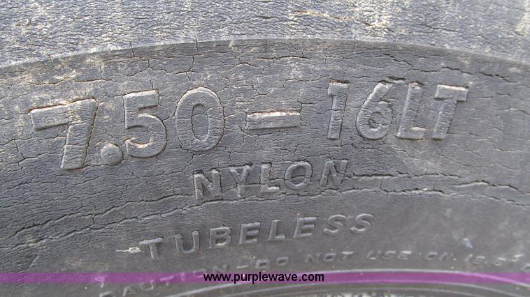 image for item I3189 1995 Fleet gooseneck trailer