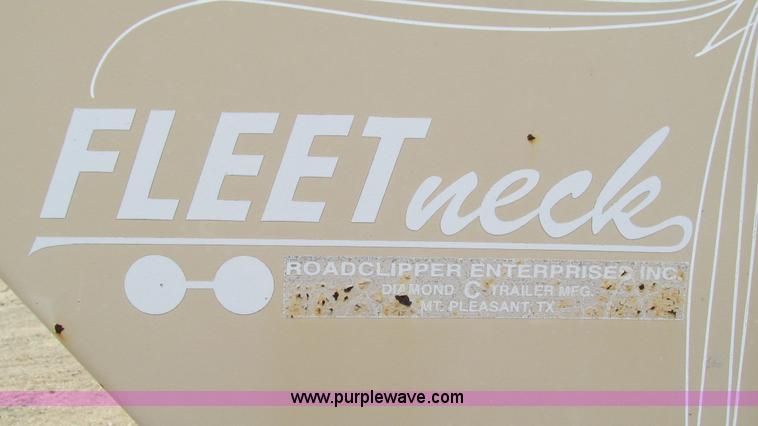 image for item I3189 1995 Fleet gooseneck trailer