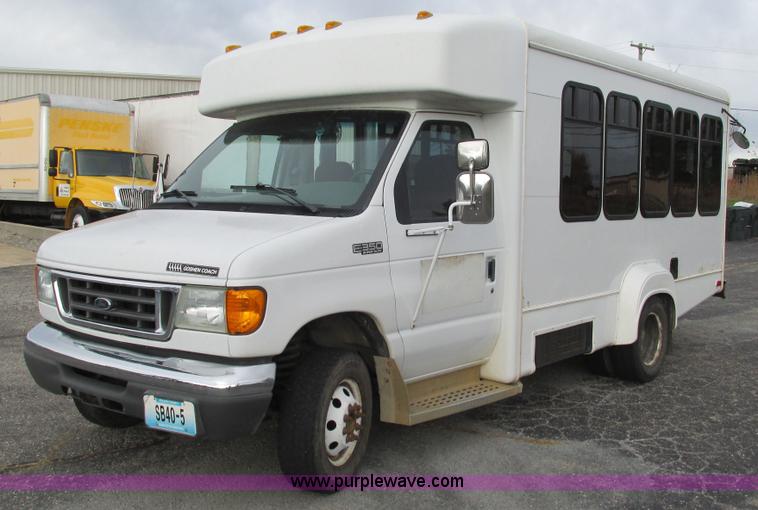image for item I3194 2005 Ford F350 Goeshen coach bus