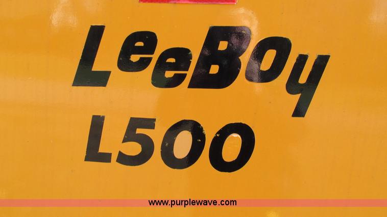 image for item I3197 Lee Boy L500S asphalt distributor
