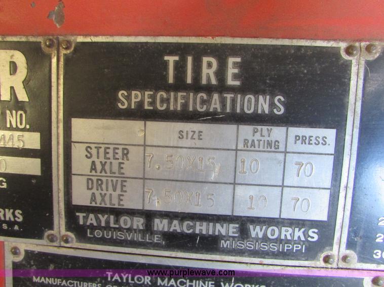 image for item I6719 Taylor Y-10-WS rough terrain forklift