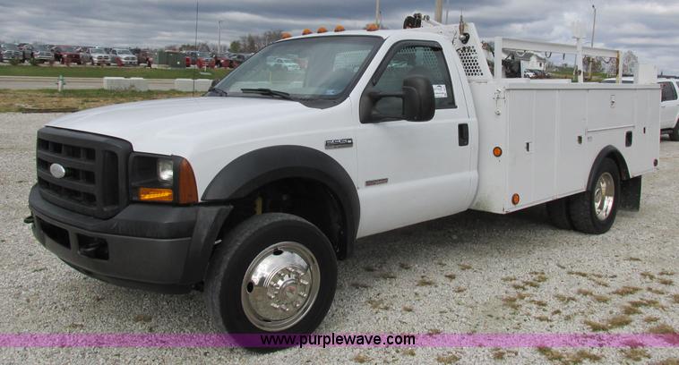 image for item I8879 2007 Ford F550 Super Duty service truck