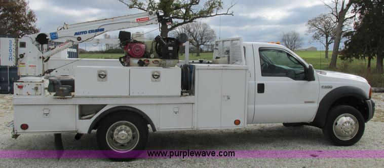 image for item I8879 2007 Ford F550 Super Duty service truck