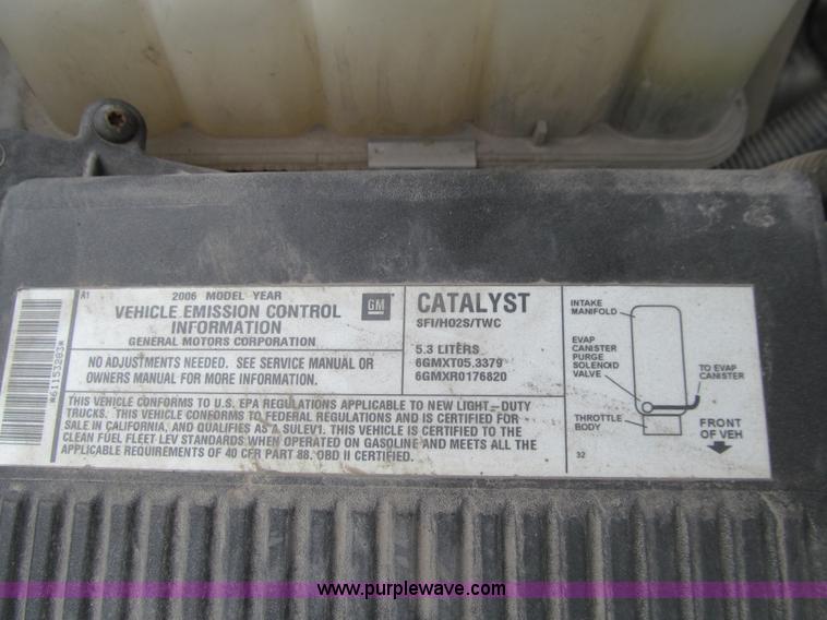 image for item J3475 2006 Chevrolet Silverado 1500 Ext. Cab pickup truck