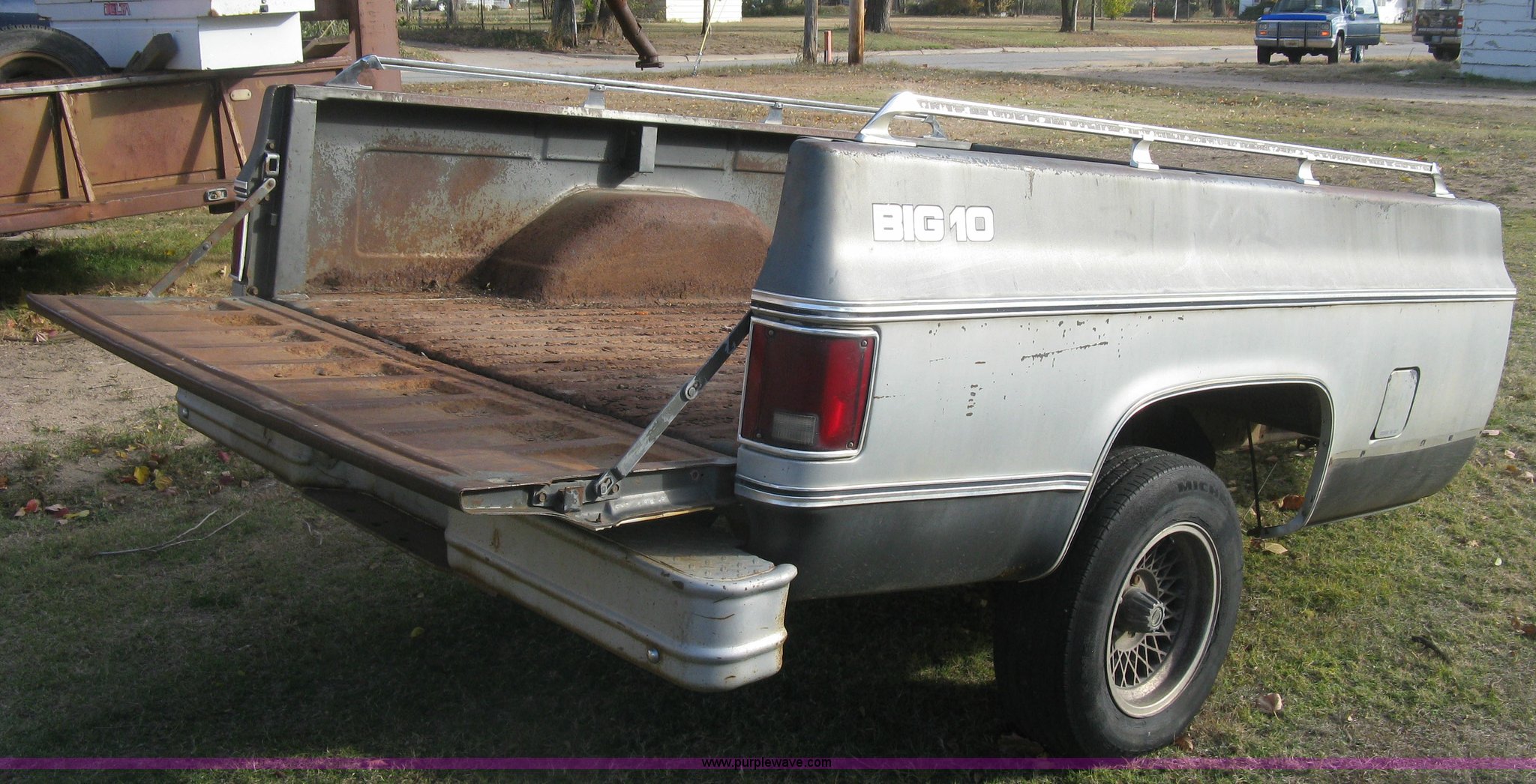 Chevrolet pickup bed trailer in St. John, KS Item H9369 sold Purple