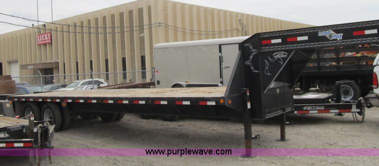 image for item AC9337 2008 Load Max flatbed trailer