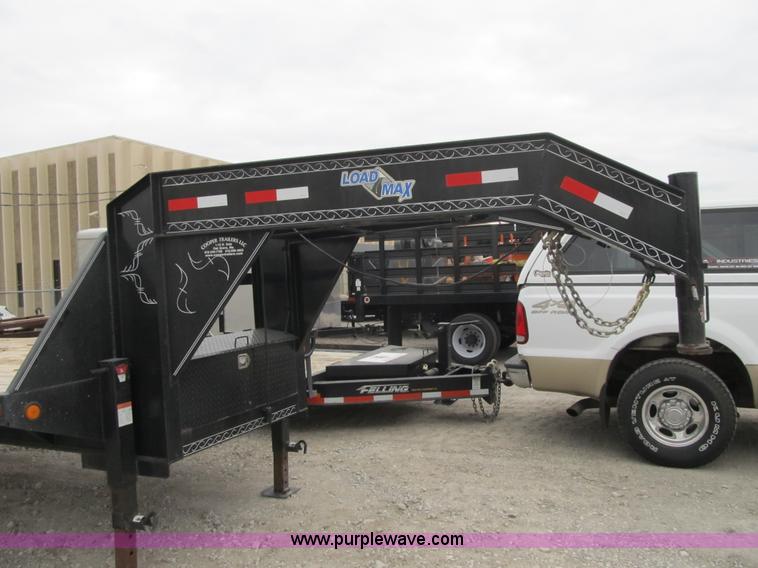 image for item AC9337 2008 Load Max flatbed trailer