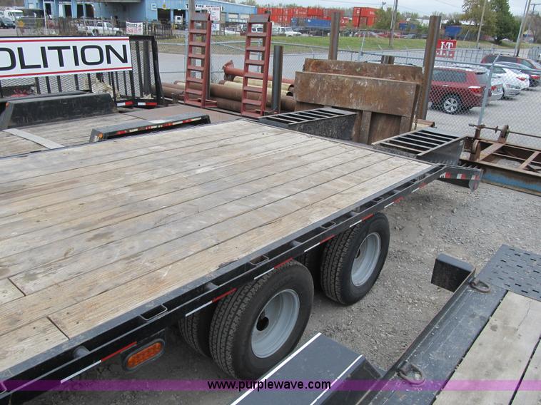 image for item AC9337 2008 Load Max flatbed trailer