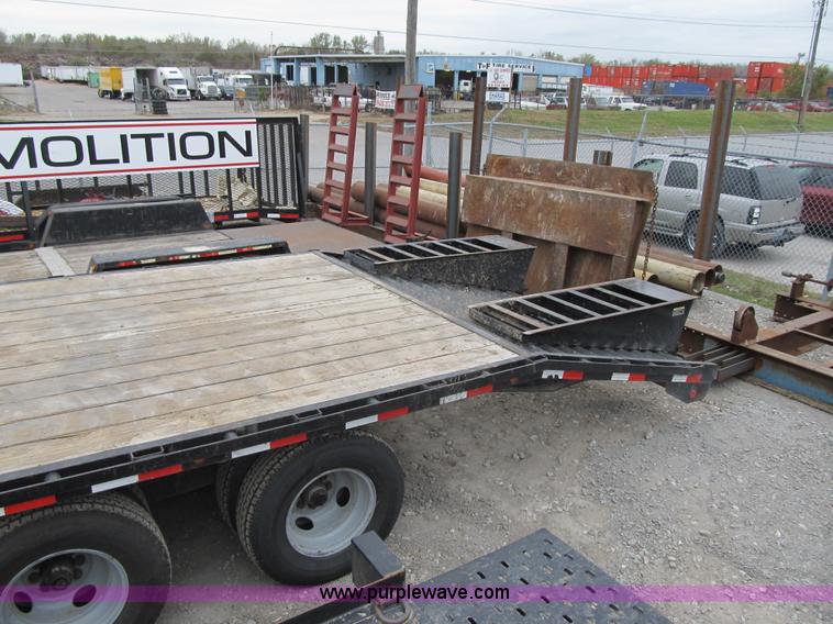 image for item AC9337 2008 Load Max flatbed trailer