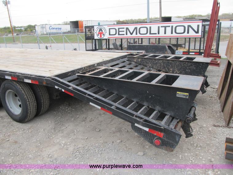 image for item AC9337 2008 Load Max flatbed trailer