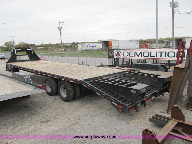 image for item AC9337 2008 Load Max flatbed trailer