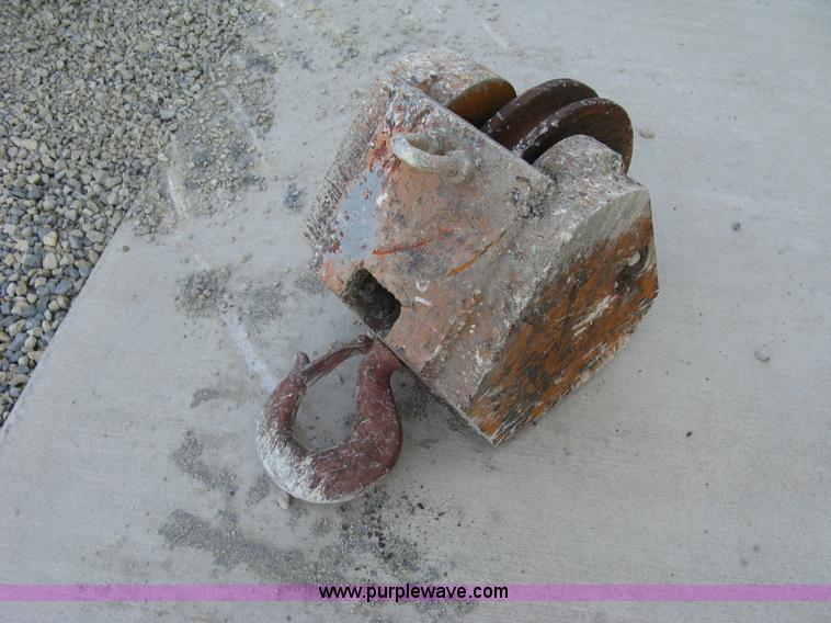 image for item BD9688 Lattice boom crane accessories