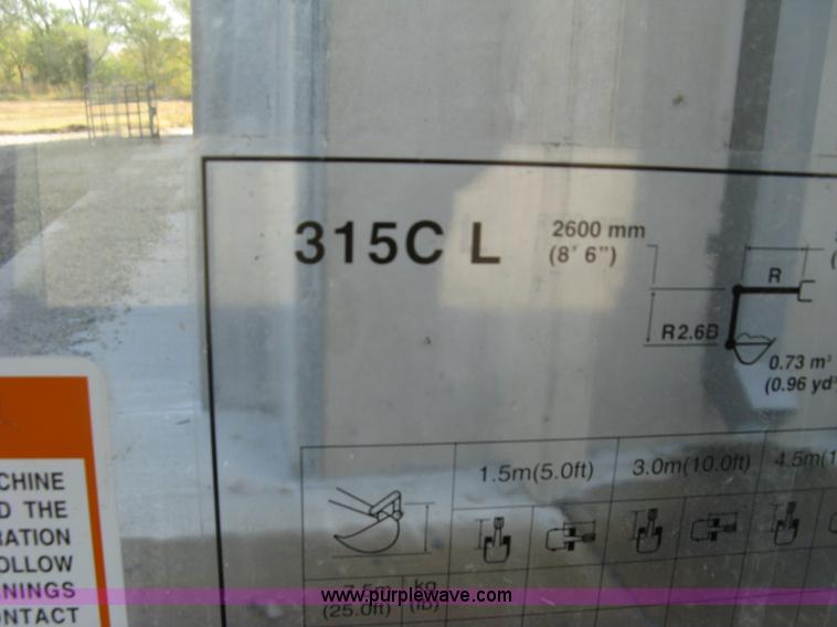 image for item BD9689 Caterpillar 315CL excavator cab