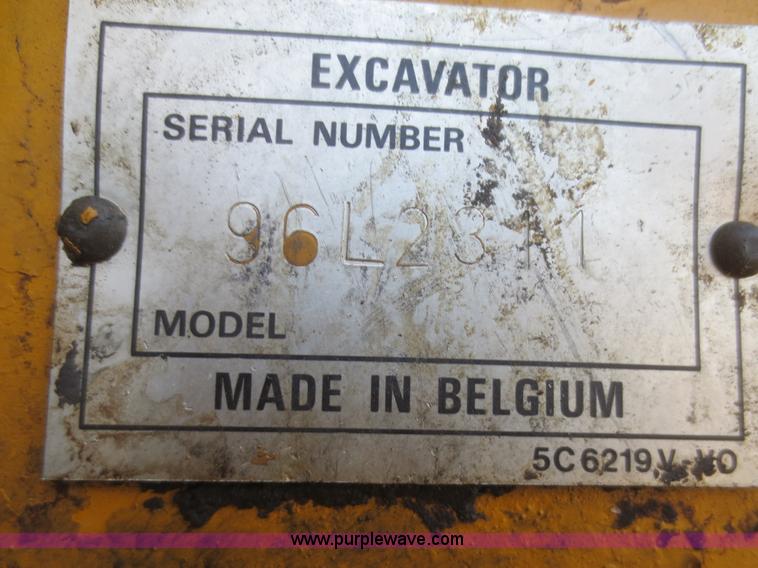 image for item D2201 1979 Caterpillar 215 excavator