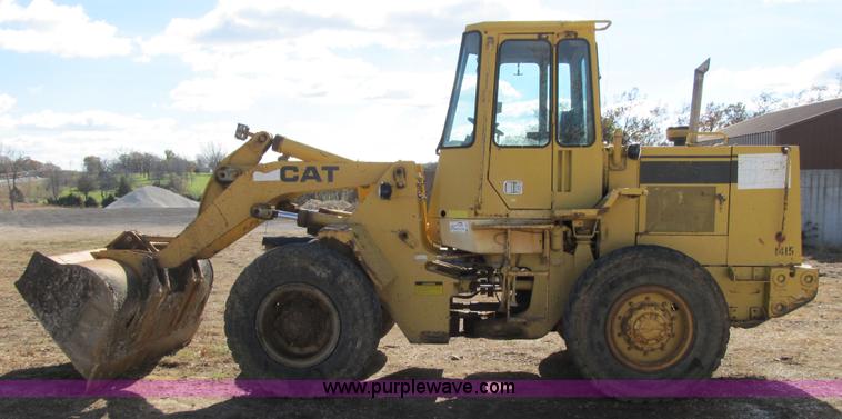 image for item F8873 1989 Caterpillar 926E wheel loader