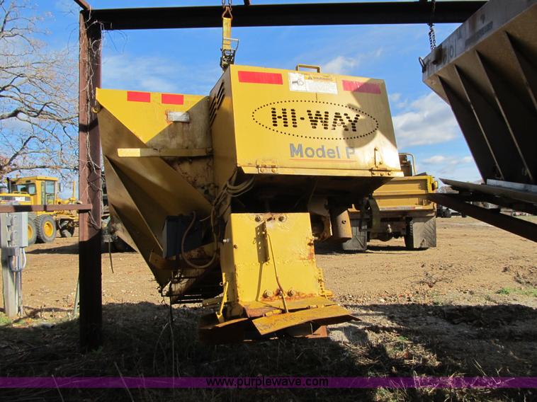 image for item F8876 Highway Equipment P-8 salt/sand spreader