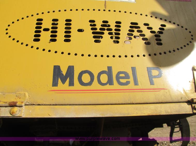 image for item F8876 Highway Equipment P-8 salt/sand spreader