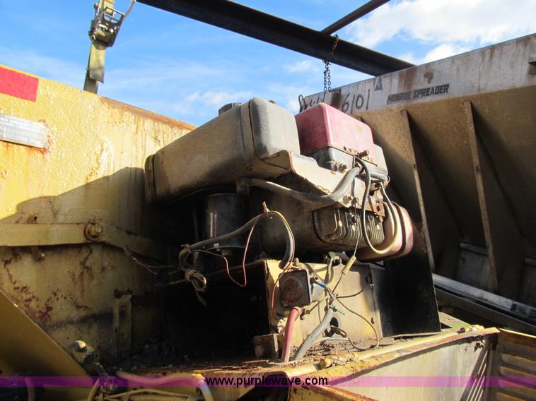 image for item F8876 Highway Equipment P-8 salt/sand spreader