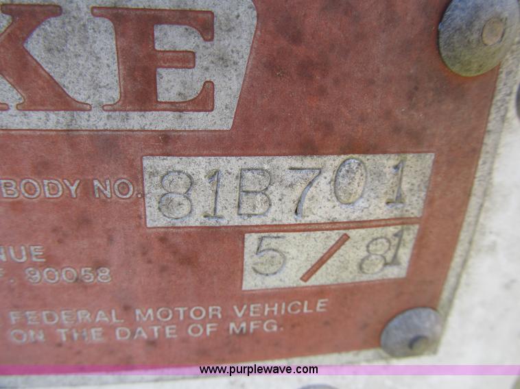 image for item F8877 Pike 20' truck box