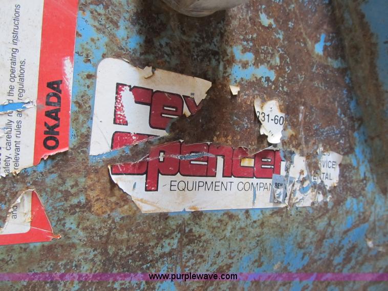 image for item F8881 Okada excavator/backhoe breaker