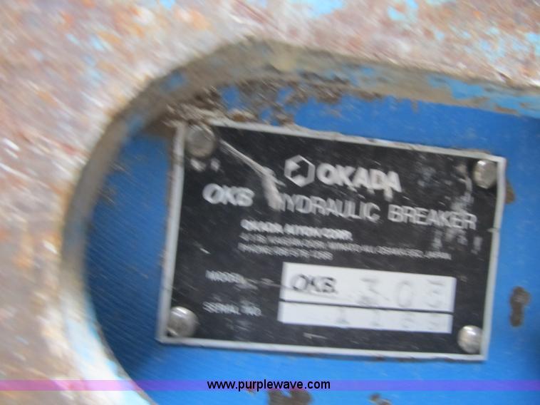 image for item F8881 Okada excavator/backhoe breaker