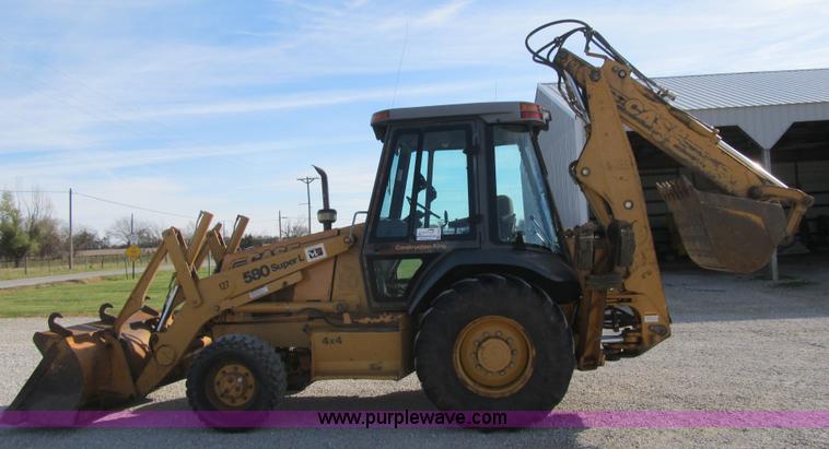 image for item F8882 1995 Case 580 Super L backhoe