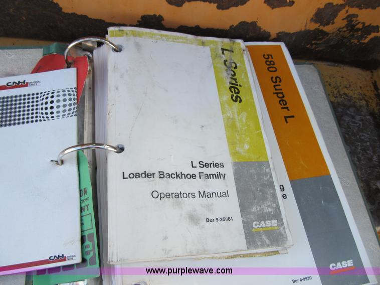 image for item F8882 1995 Case 580 Super L backhoe