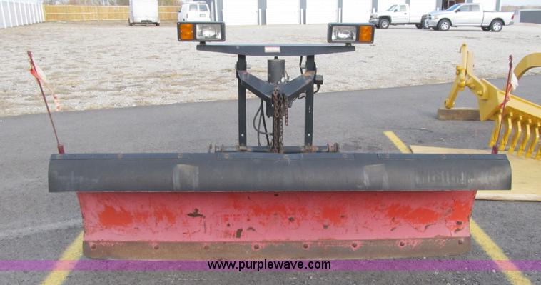 image for item F8888 Western 7.5'W snow plow