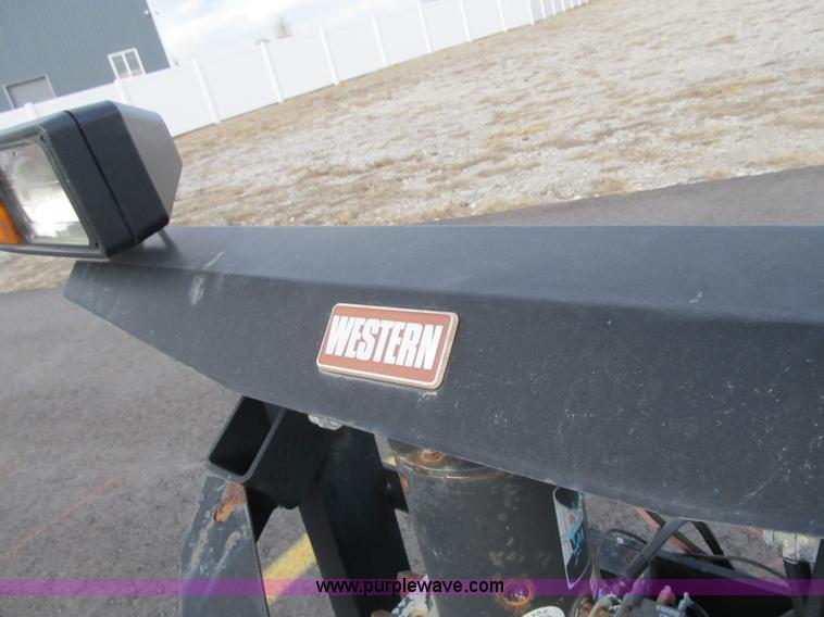 image for item F8888 Western 7.5'W snow plow