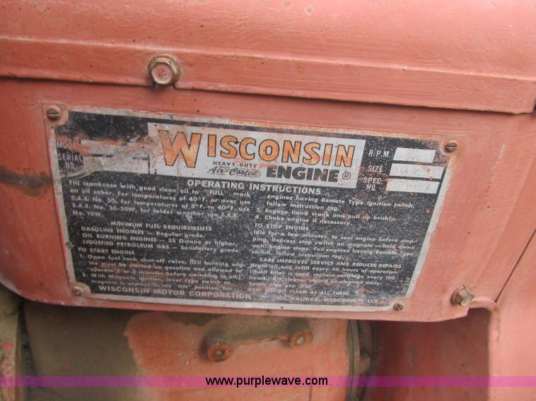 image for item F8889 Lincoln AC-225/5AWS welder generator
