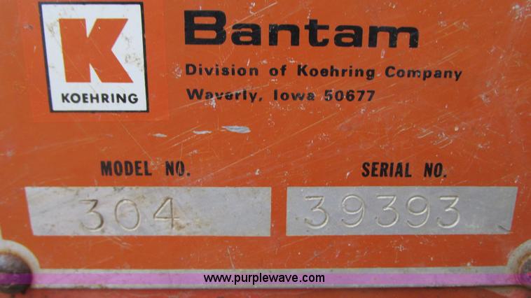 image for item G9080 1975 Bantam T350A crane