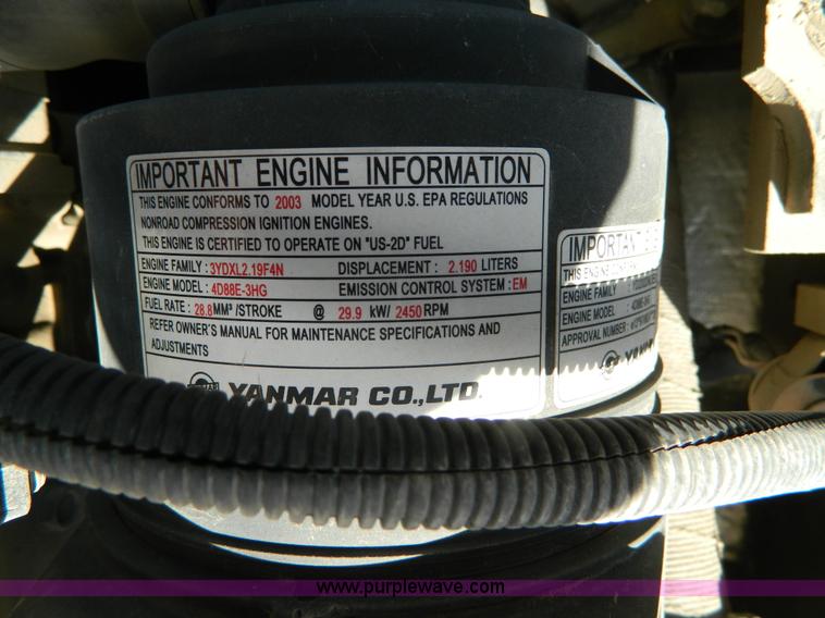 image for item H2345 2003 Ditch Witch MX45 compact excavator