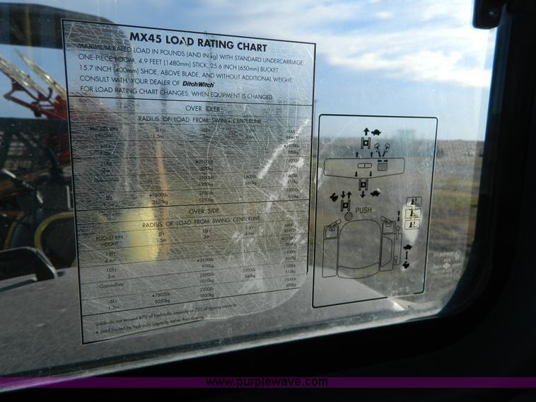 image for item H2345 2003 Ditch Witch MX45 compact excavator